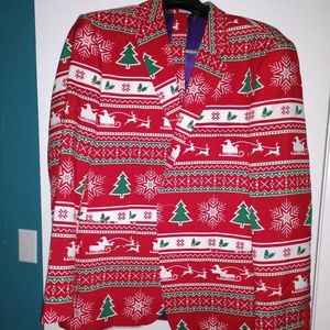 Mens OPPO Christmas suit
